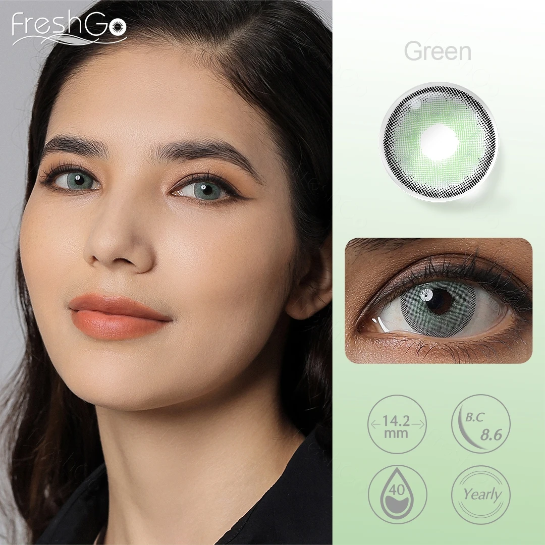 Freshgo New Arrival SONO contacts eyes color lenses yearly Beauty cosmetic eye contact lenses