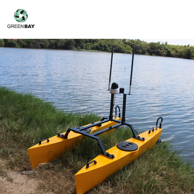 unmanned ship double-handed aluminum alloy surface hydrographic survey boat