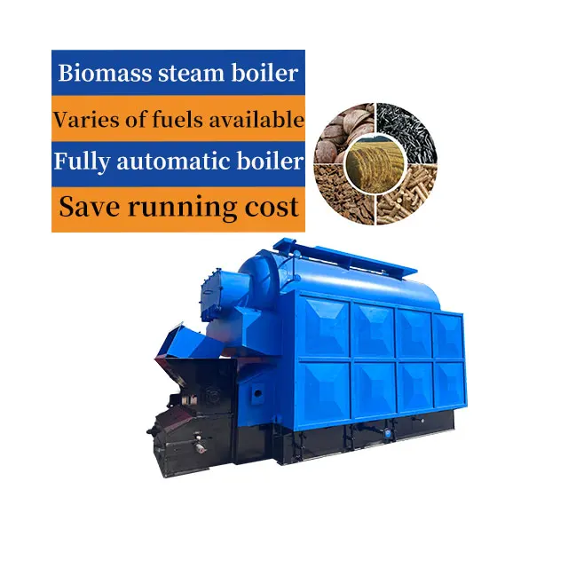 CJSE automatic biomass fired chain grate steam boiler for food processing