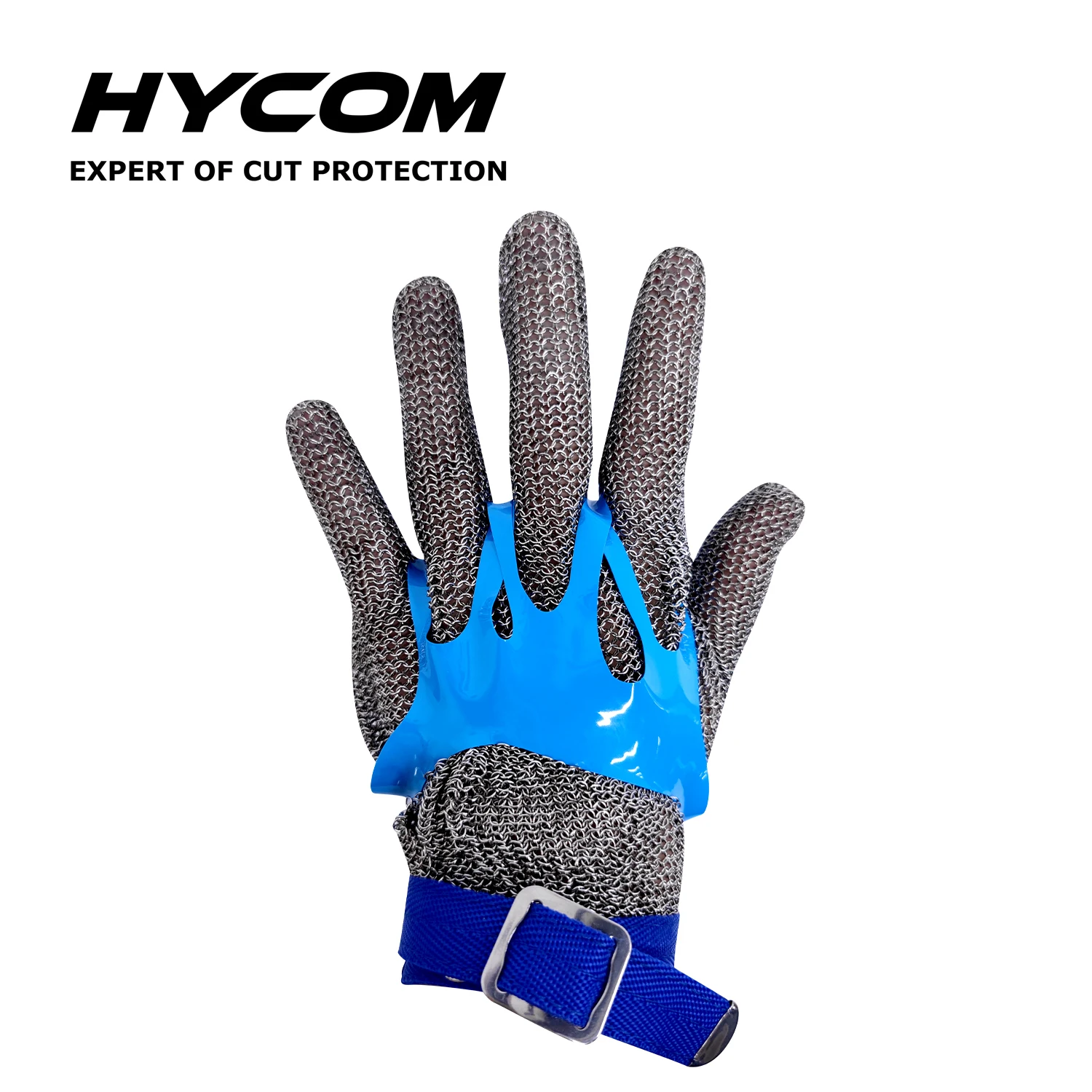 HYCOM S316 ANSI A9 Cut Level Cut Proof Stainless Steel Wire Gloves Cut Resistant Steel Wire Mesh Working Knuckle Butcher Gloves