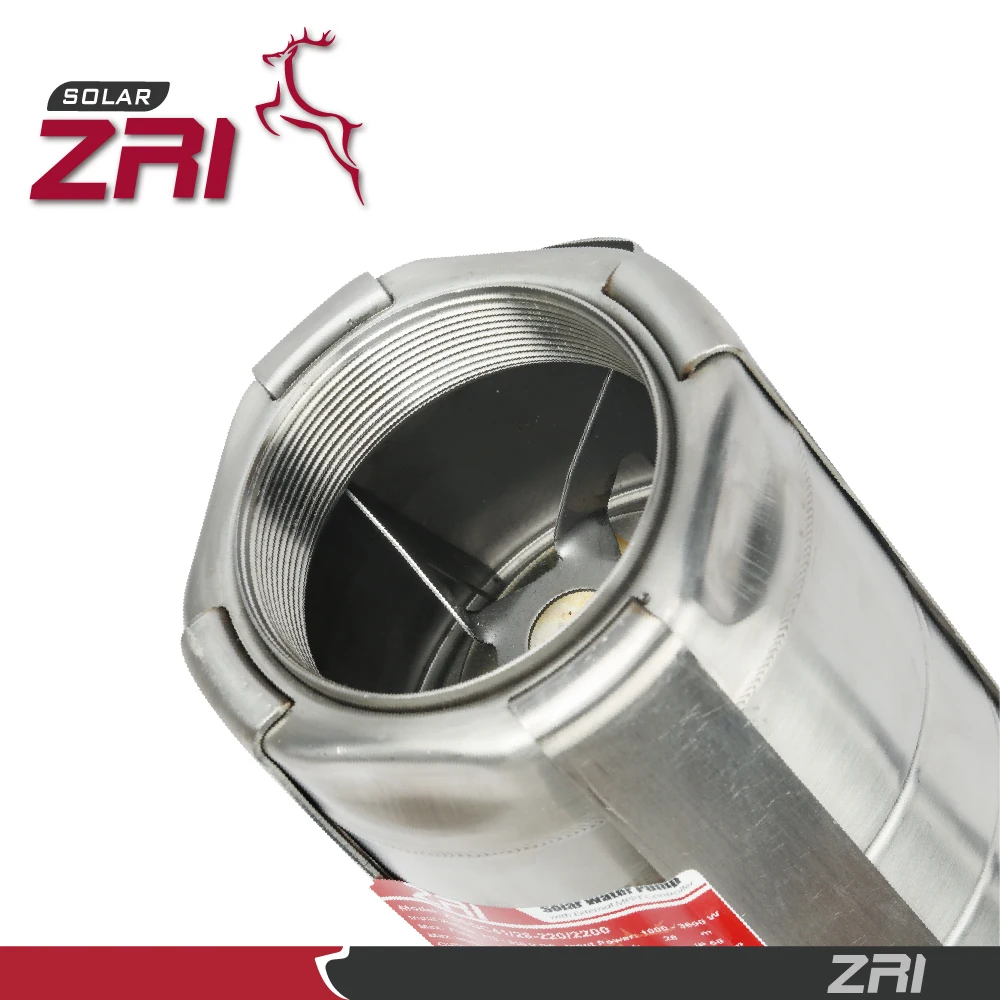 ZRI 8 inch 8SP95 2.5 hp Solar Water Pump DC Solar Submersible DC Water Pump Submersible Pump