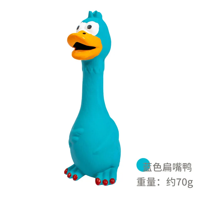 Factory wholesale Hot style latex screaming chicken pet toys, bite-resistant latex venting chicken pet supplies