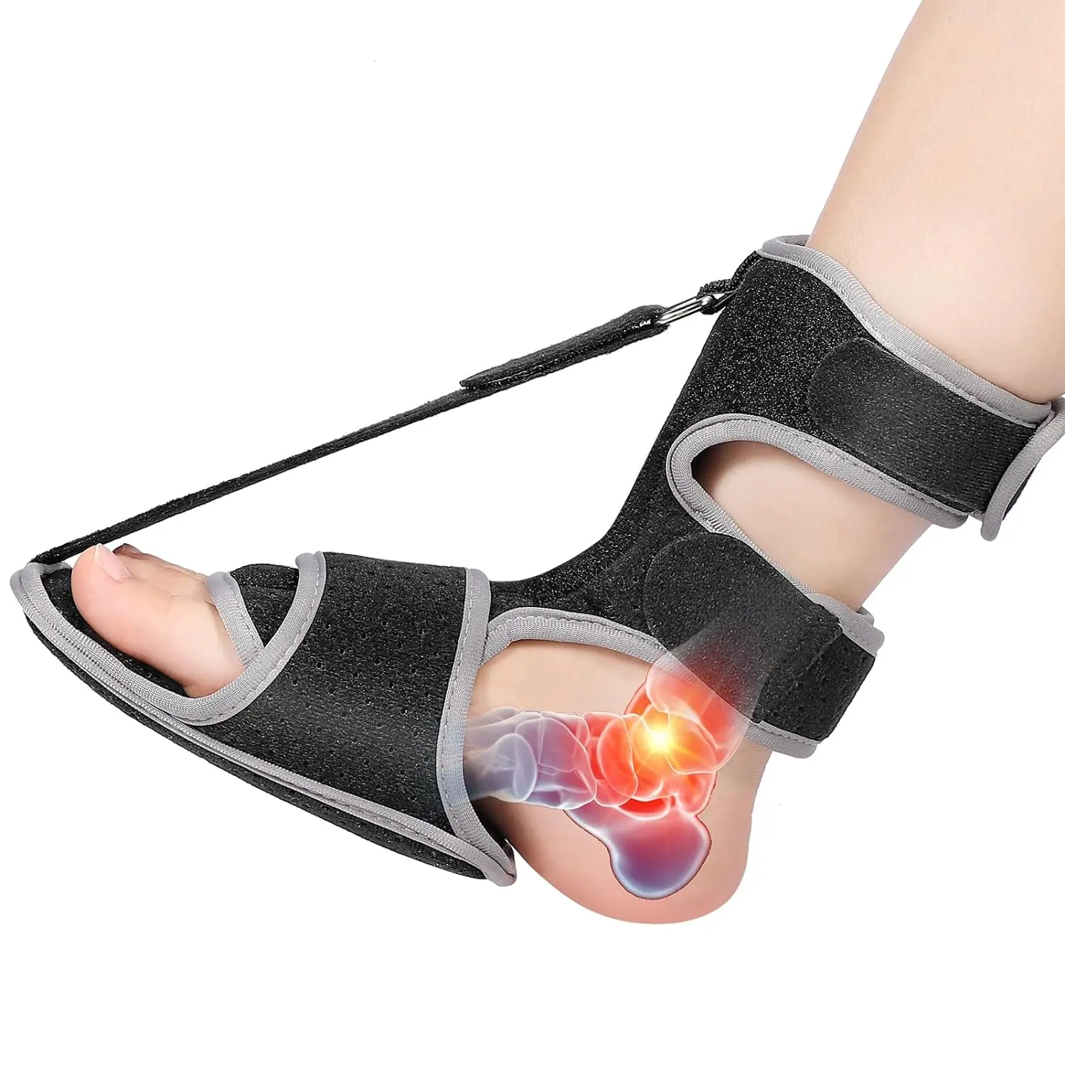 Plantar Fasciitis Night Splint Sock  Soft Plantar Fascia Brace
