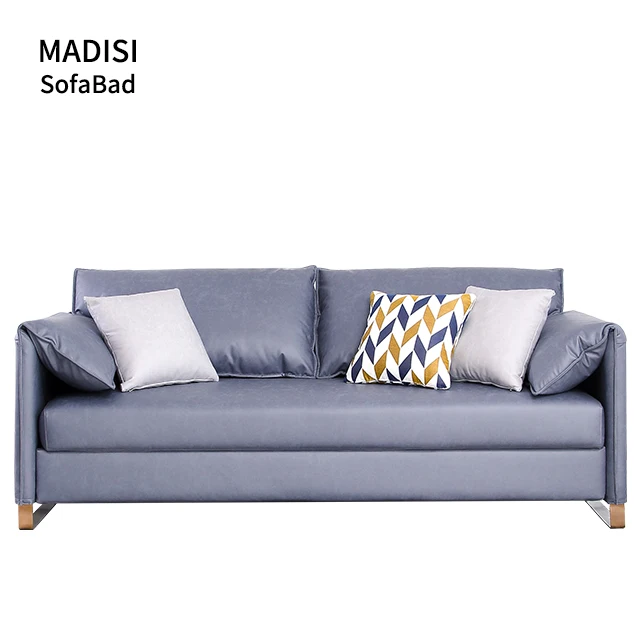Light luxury sofa bed living room multi function sitting sleeping Technology cloth single double folding sofa cum bed