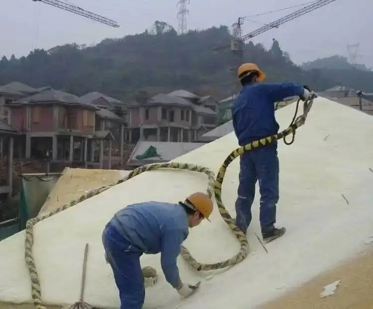 Closed cell polyurethane thermal foam insulation rigid PU foam for heat insulation mixed with 141B blowing agent