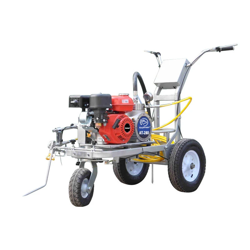 New Efficient Road Line Machinery Advanced Road Marking Machine with Reliable Pump and Engine