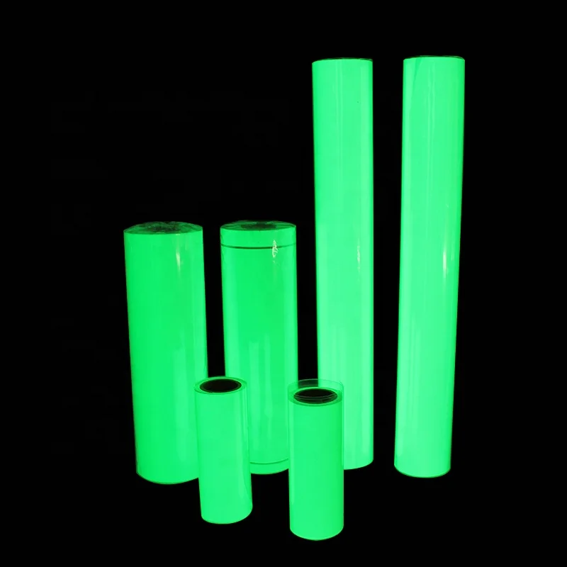 Colored Glow In The Dark Film For Decoration
