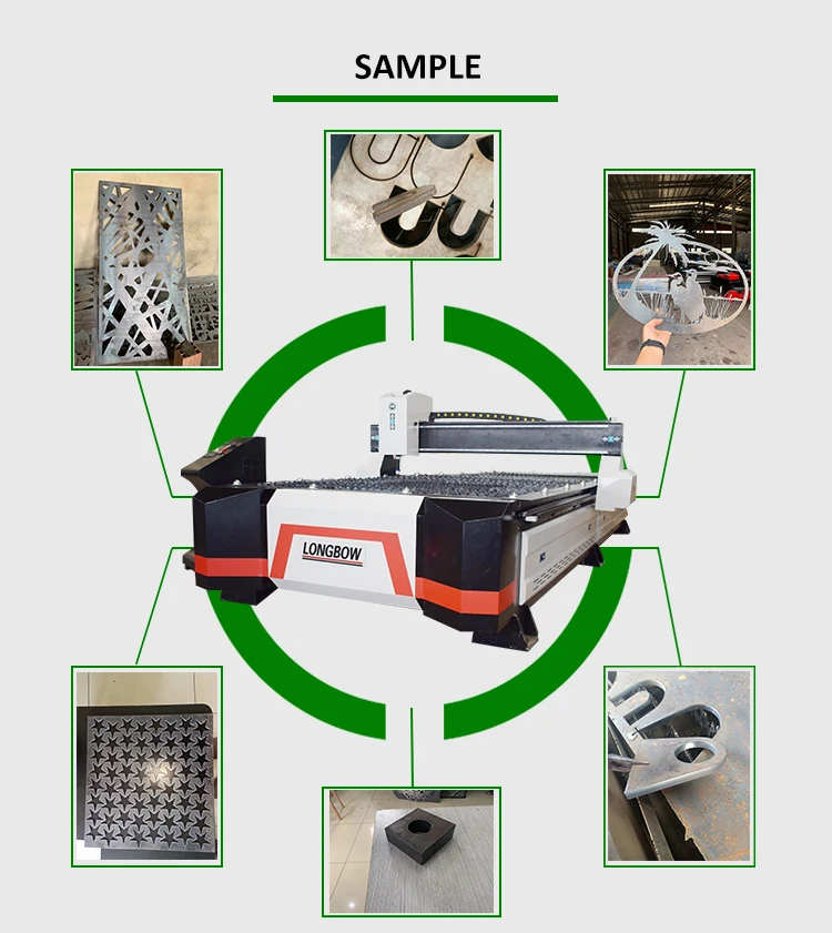 CNC cutting machine full automatic plasma stainless steel plate cutting machine