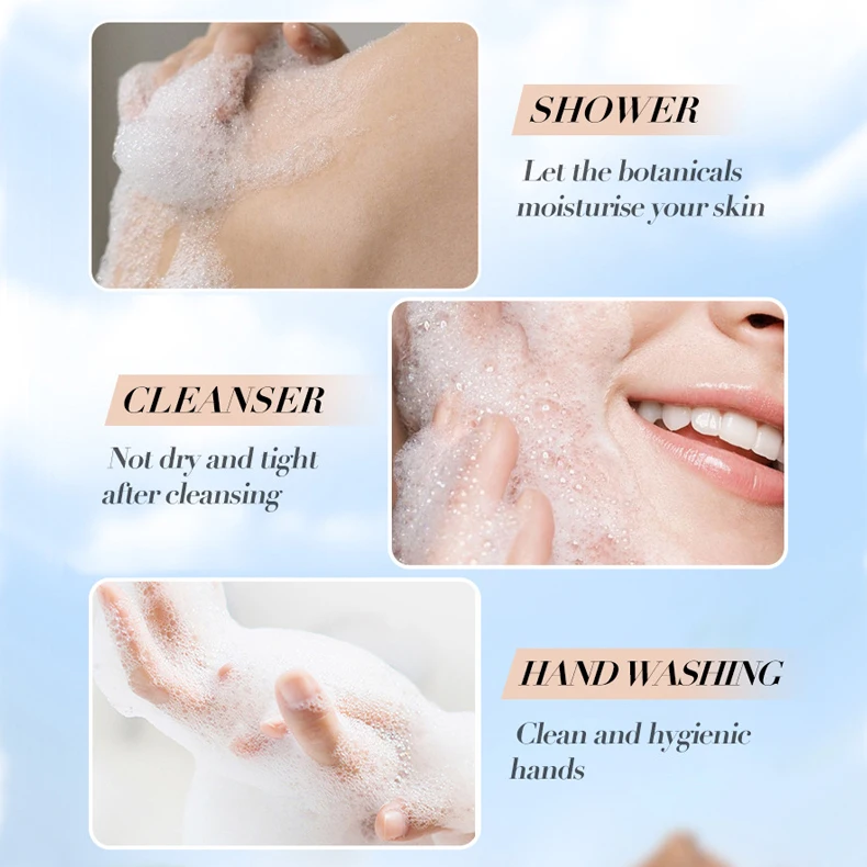 Flower Shape Natural Body Face Hand Glycerin Soap Handmade Bathing Soap with Foaming Net