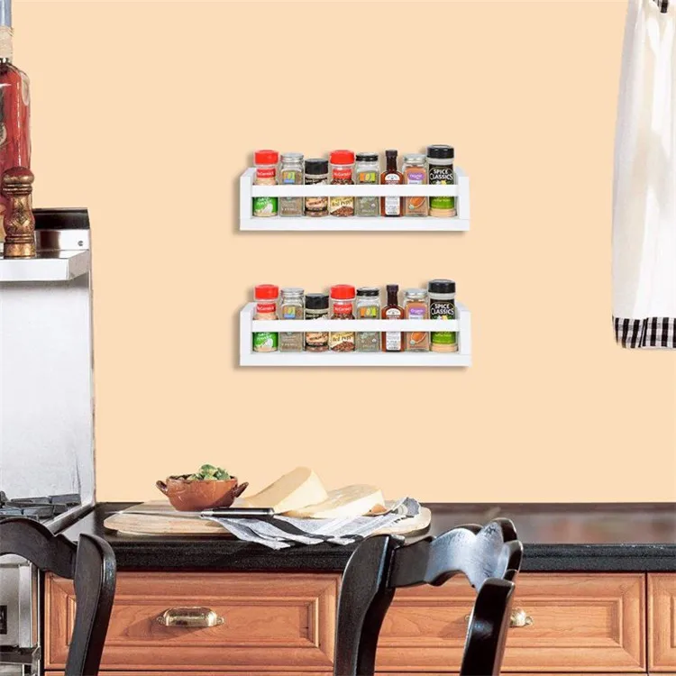 Идеальный декор для детских комнат и школы, прямоугольные белые настенные полки для спальни, детей