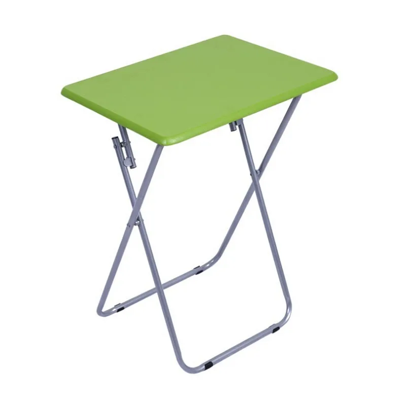 Hot Pink MDF Foldable Desk Portable Small Folding Table