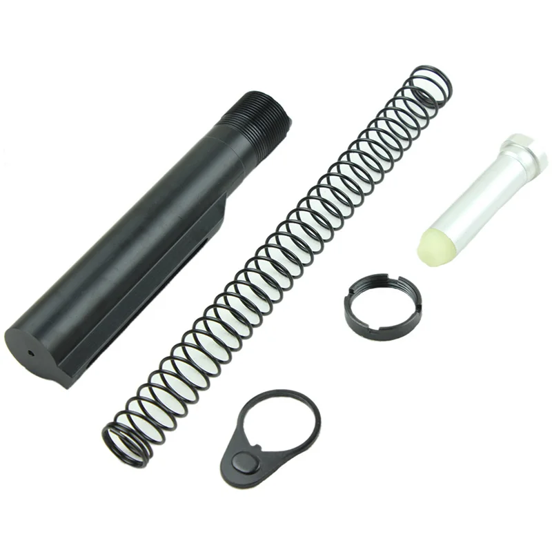 
Buffer Tube Kit AR-15 M16 Buffer Tube for Airsoft Carbine Hunting Rifle Accessory (5 Combo Items)223 5.56 Buffer Tube kit 