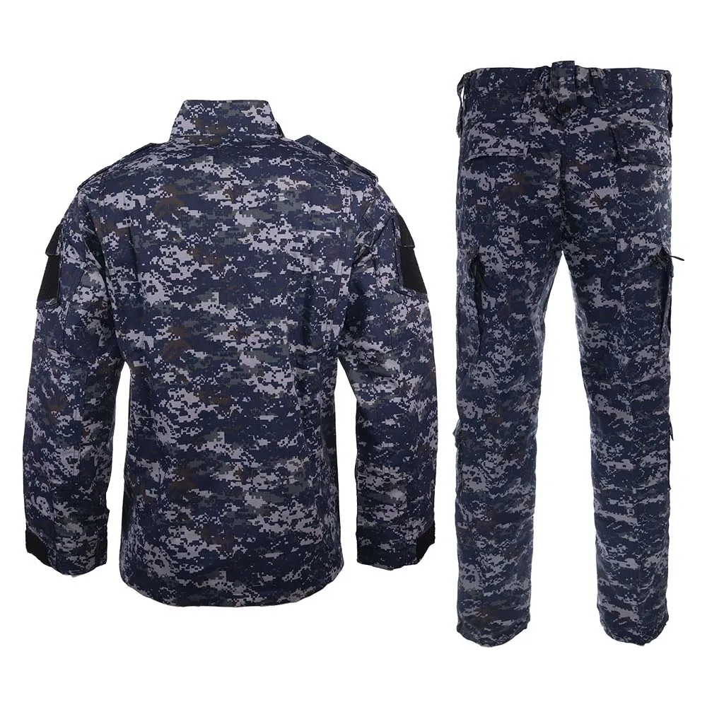 Wholesale High Quality Camouflage Uniform Clothing Digital Ocean Camo ACU Uniform
