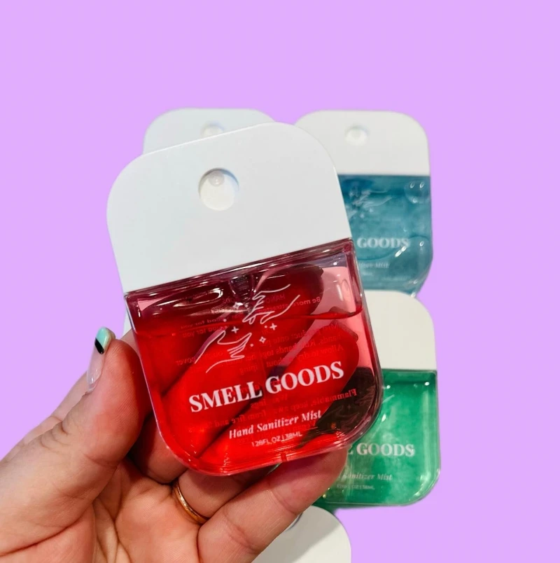 Custom Logo and Scented 38ml Small Hand Sanitizing Mist Spray