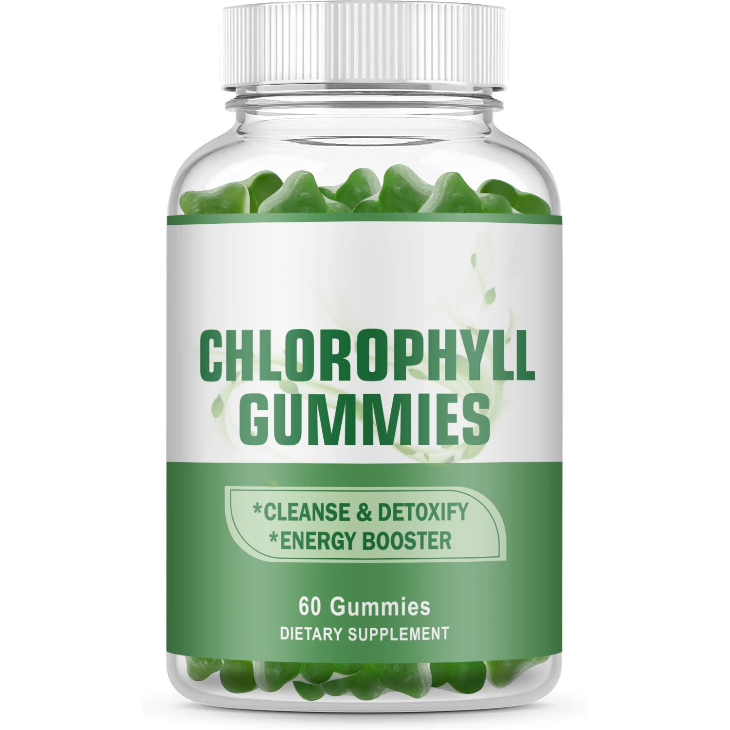 OEM candy manufacturer healthcare chlorophyll gummies antioxidant natural detox organic chlorophyll gummies