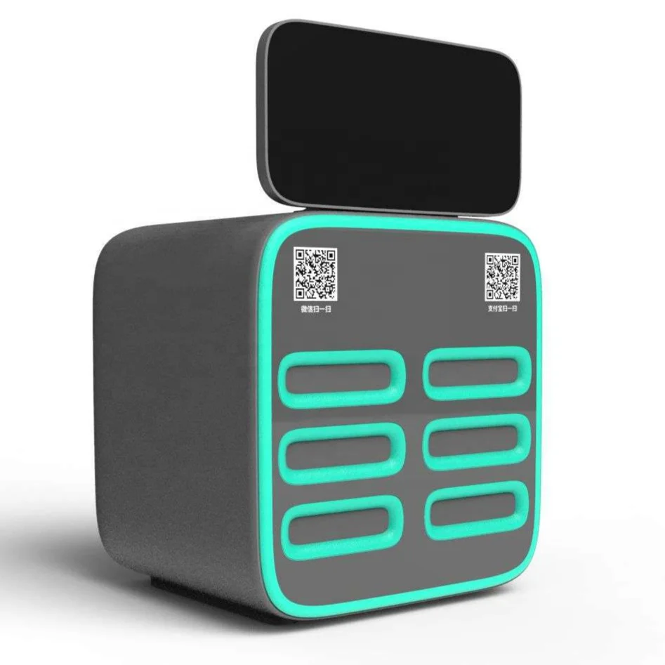 Горячая продажа 6 портов обмен мощности банк Аренда зарядная станция