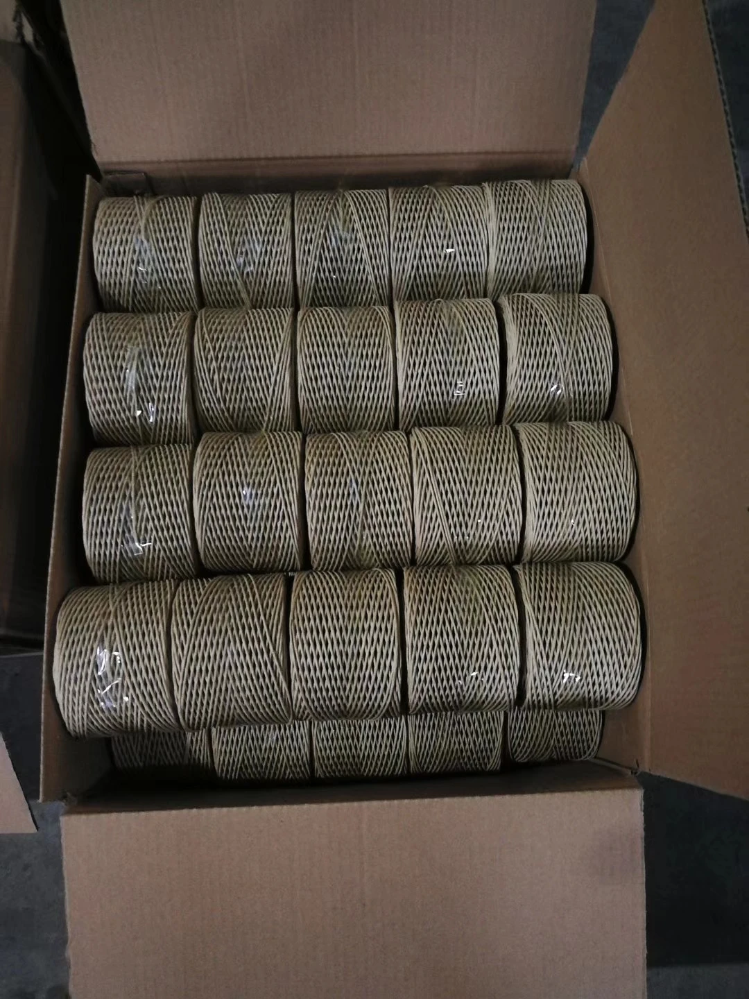 6mm twisted kraft paper rope cord for furniture