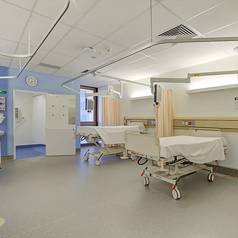 Easy Installation curtain rods and rails adjustable curtain rail hospital curtain track