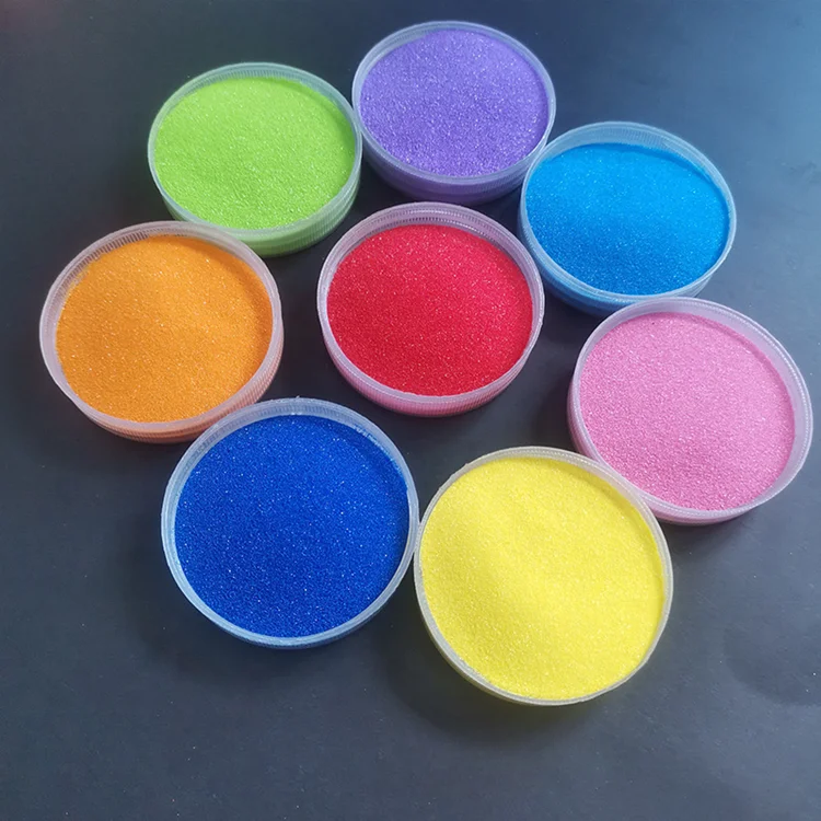 Mix colorful natural colored quartz sand kids color pool tile for floor paving for sell
