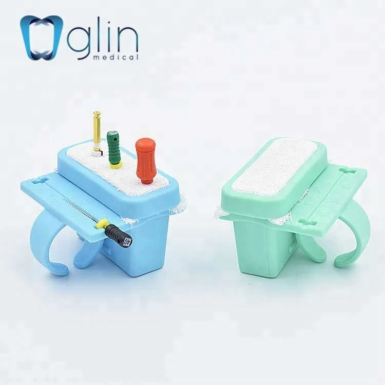 Glin PC Material Sterilized Box Ring Cleaner Holder for Endo Files