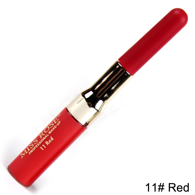 
Ready To Ship New Arrival Miss Rose High Pigment 2 IN 1 Lip Liner +Lip Gloss 