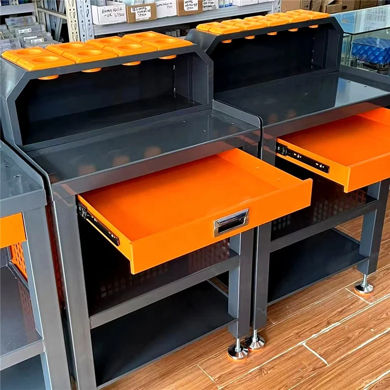 Storage trolley tool carts for BT30 CNC holder