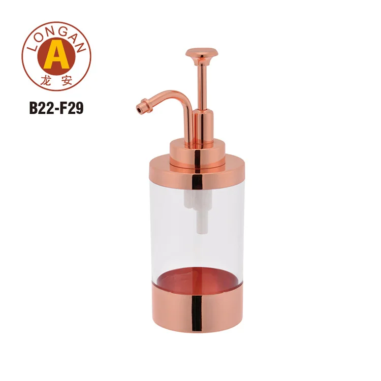 Acrylic Hand Soap Foam Pump Bottle 250Ml Dispenser Soap Bottle 500 Ml Liquid Soap For Shampoo Cosmetic Packaging