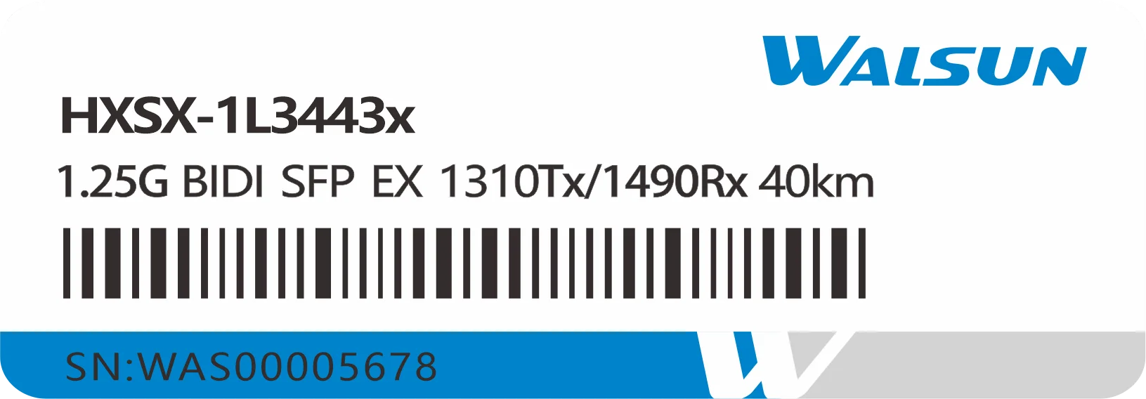 1.25G BIDI SFP LX 1310Tx 1490Rx 40km DDM LC for industrial[1.25-400G all series optical module]