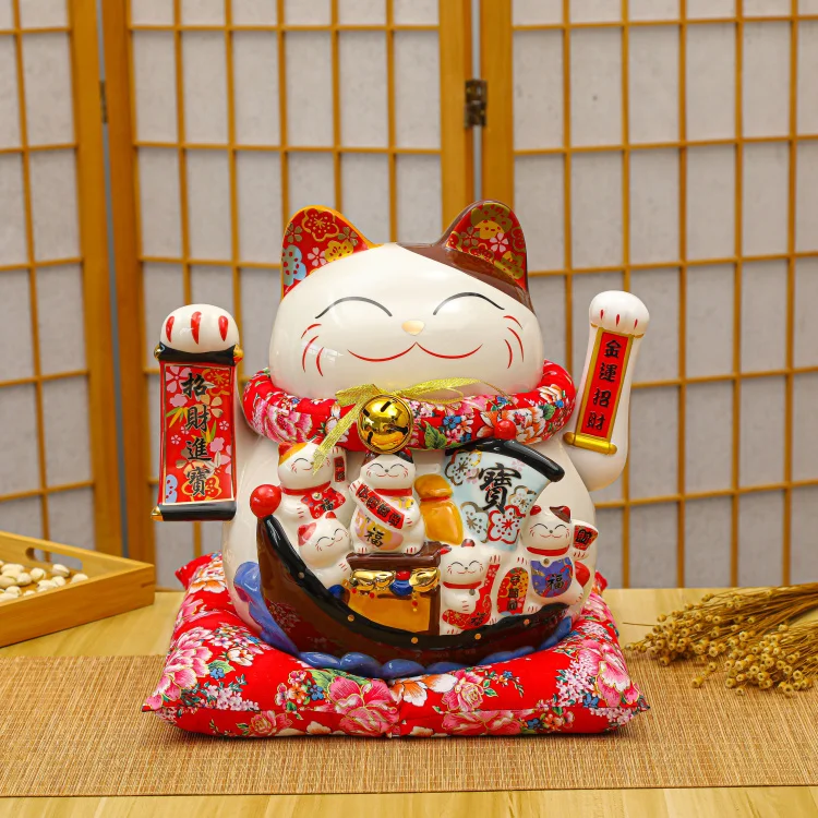 13-дюйм перезаряжаемый напольный Браслеты Lucky Cat