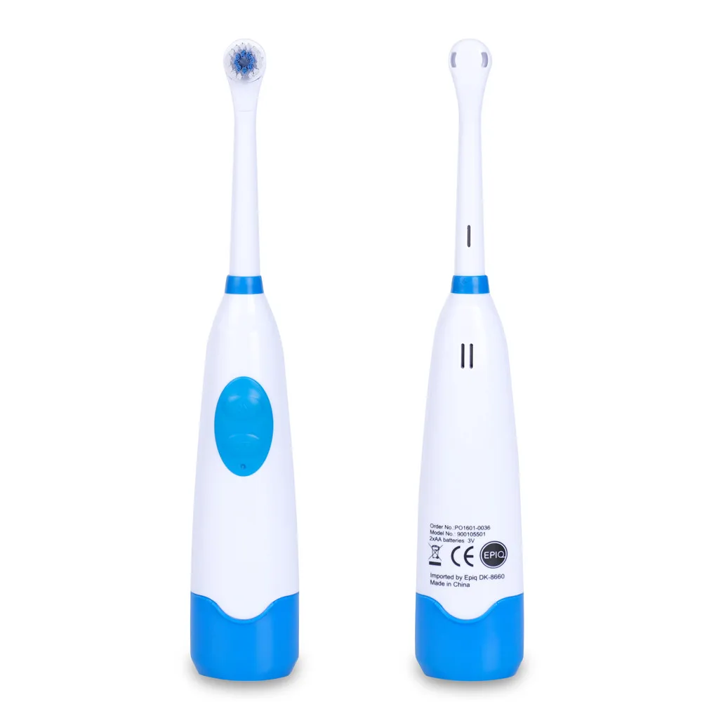 Smart OEM Travel Battery Operated Electric Toothbrush 3 in 1 Spinning Electric Toothbrush