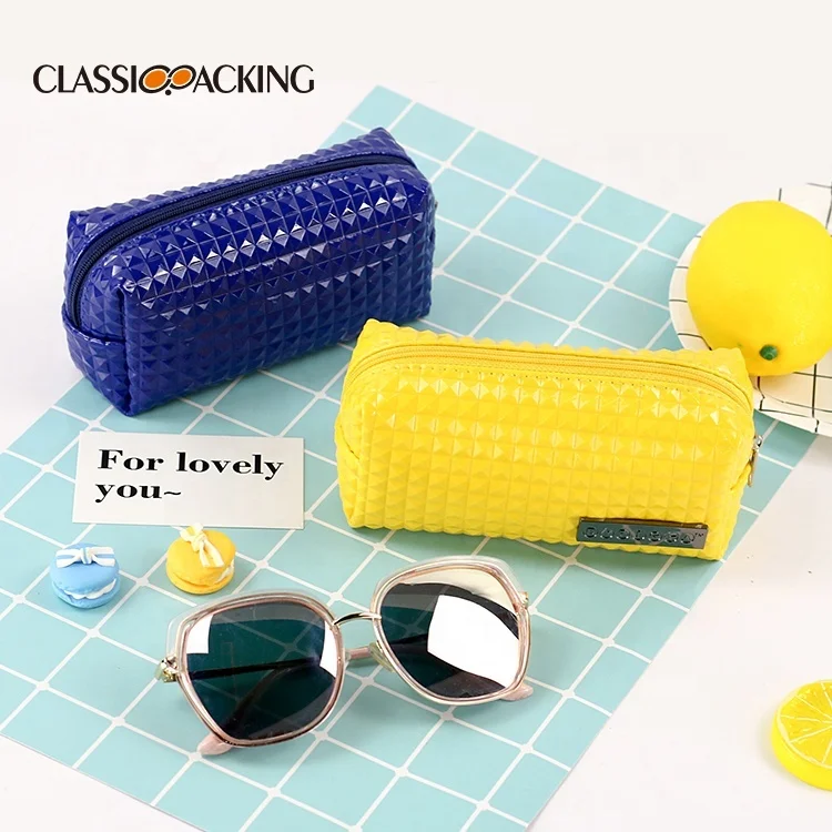 BSCI ISO Sedex FAMAMulti-colors Granular Sense Makeup Bag Pouch Waterproof Cute Colorful Women Travel Cosmetic Bag With Zipper