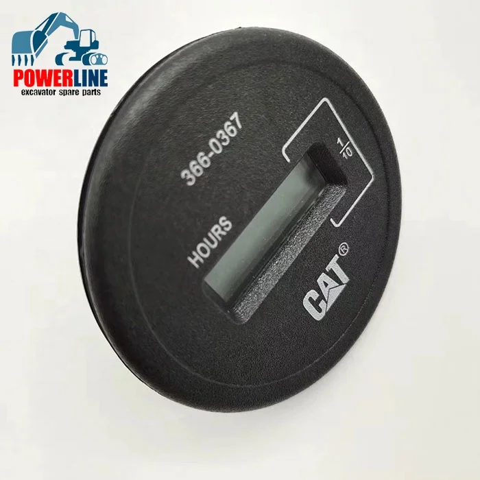 Top Quality  Hour Meter 3660367 366-0367 Timer Meter for 320D E320D  E313 E320D E336 Timer Control Panel Gauge