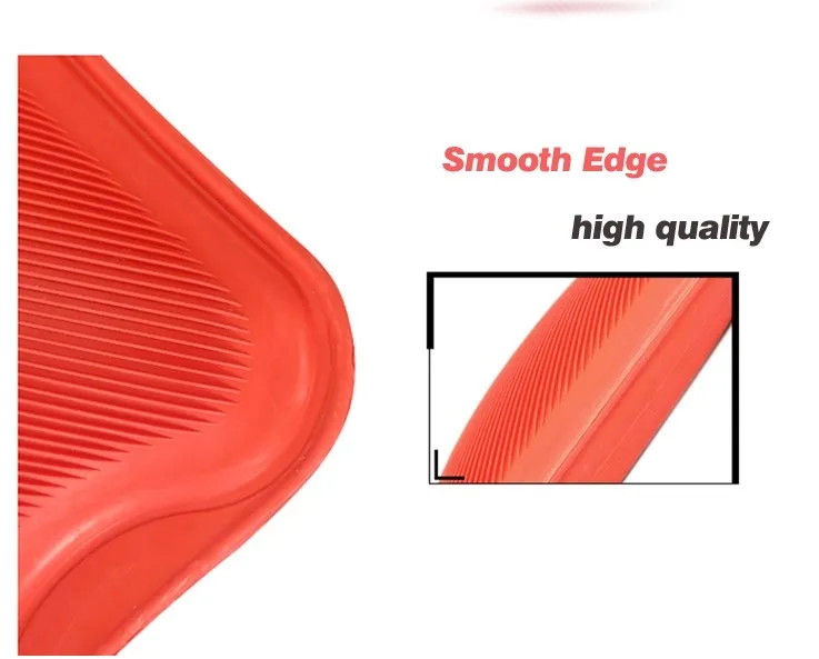 Classic ordinary  type  Rubber hot water bag bottle with fleece cover