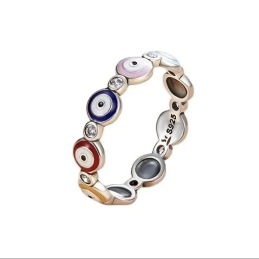 Jilina оригинальный S925 розово-красный браслет с кольцом в форме капли 925 стерлингового серебра покрытием из простой модный аксессуар на годовщину