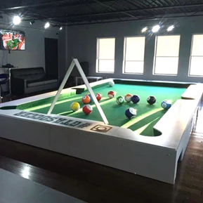 Plywood Snookball Table Billiard Soccer Ball Outdoor Activity