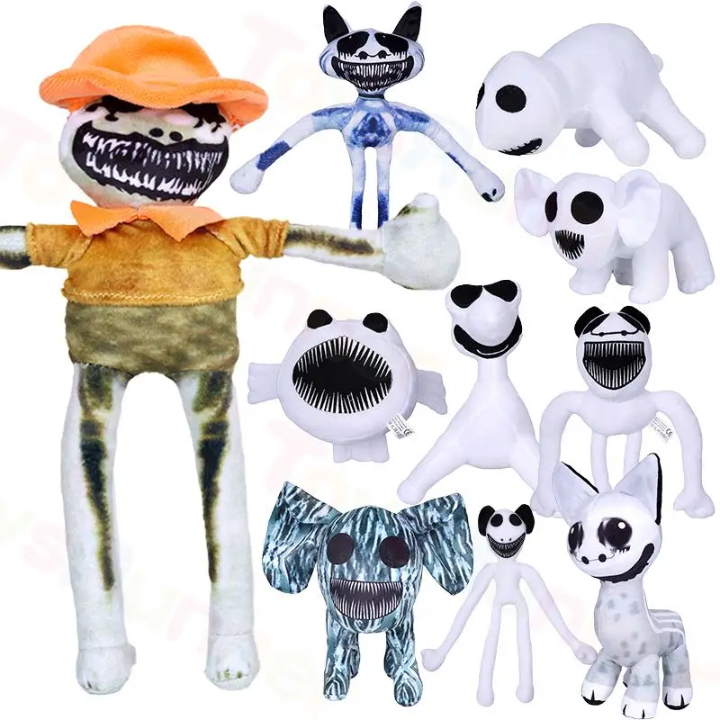 New Arrival Scary  Smiling Critters Plush Toy Stuffed Animal ToysDolls Cute Soft  Kawaii Figure Smiling Critters Plush Toy