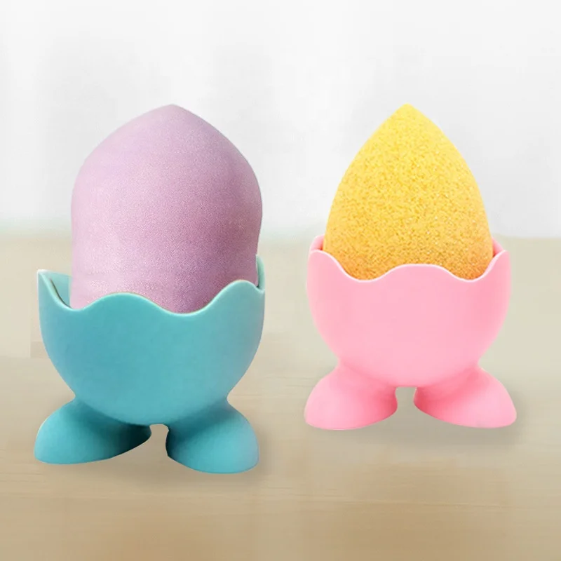 Novelty Beautiful Tool Silicone Egg Holder With Foot