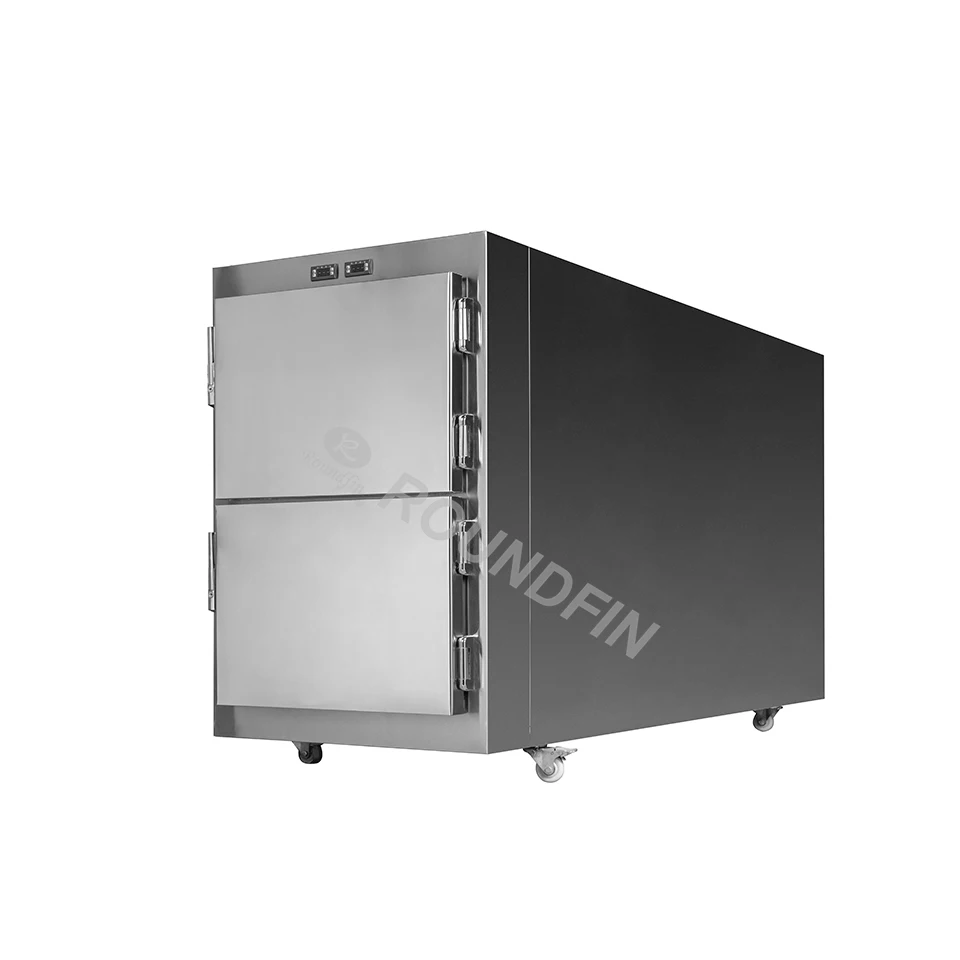 Roundfin freezer coffin morgue cold chamber mortuary freezer price