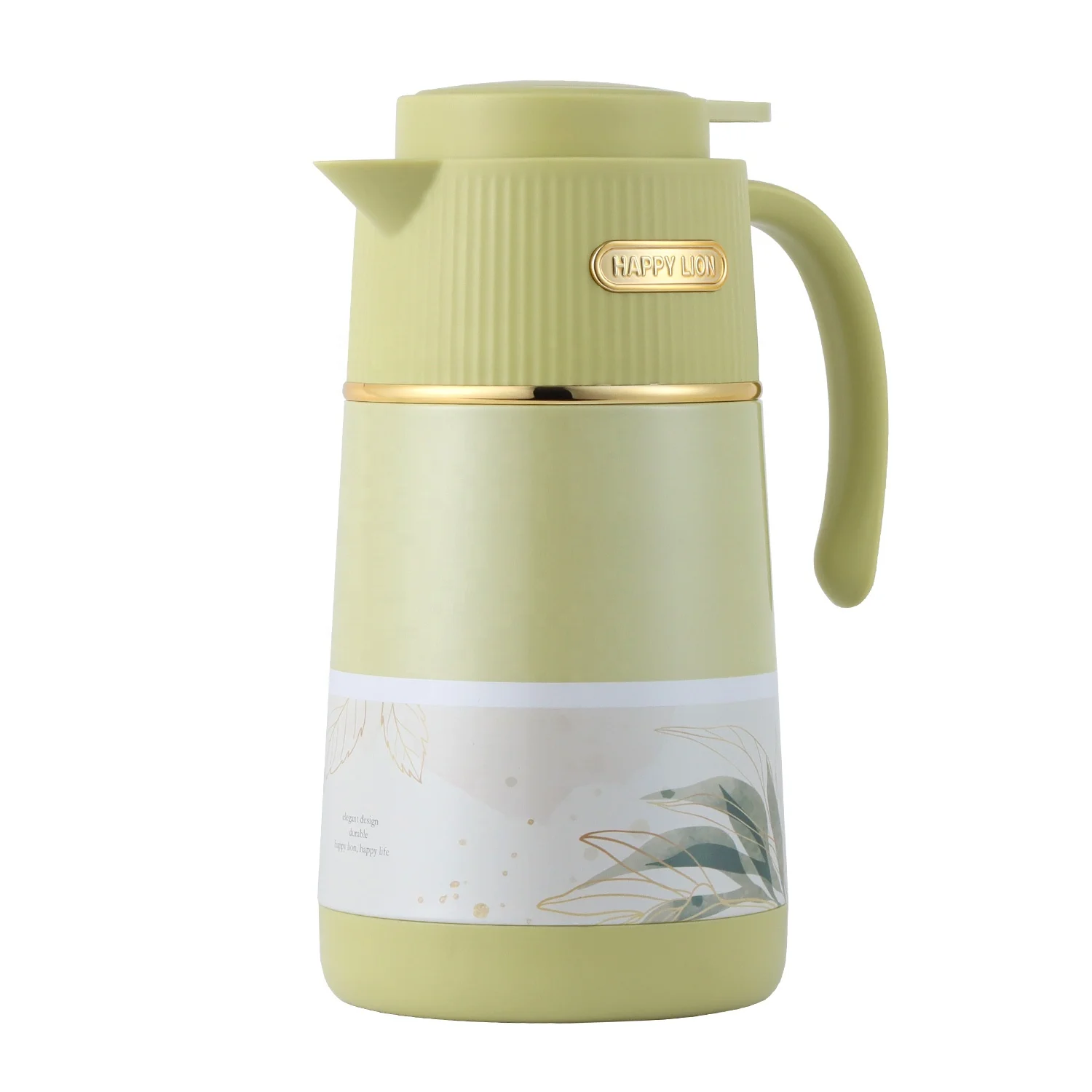 New Arrival 1000ml Good Quality Iron Body Drinks Pot Thermal Jug Keep Warm Thermos Vacuum Flask