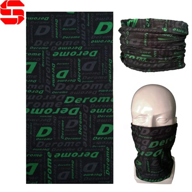 Custom Print Sublimation Elastic Polyester Magic Seamless UV Gaiter Outdoor Neck Gaiter Tube Multifunctional Headwear Bandana