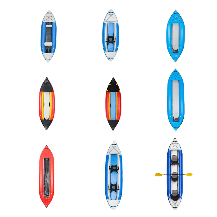 Factory high quality plastic drop stitch inflatable drop stitch sea kayak