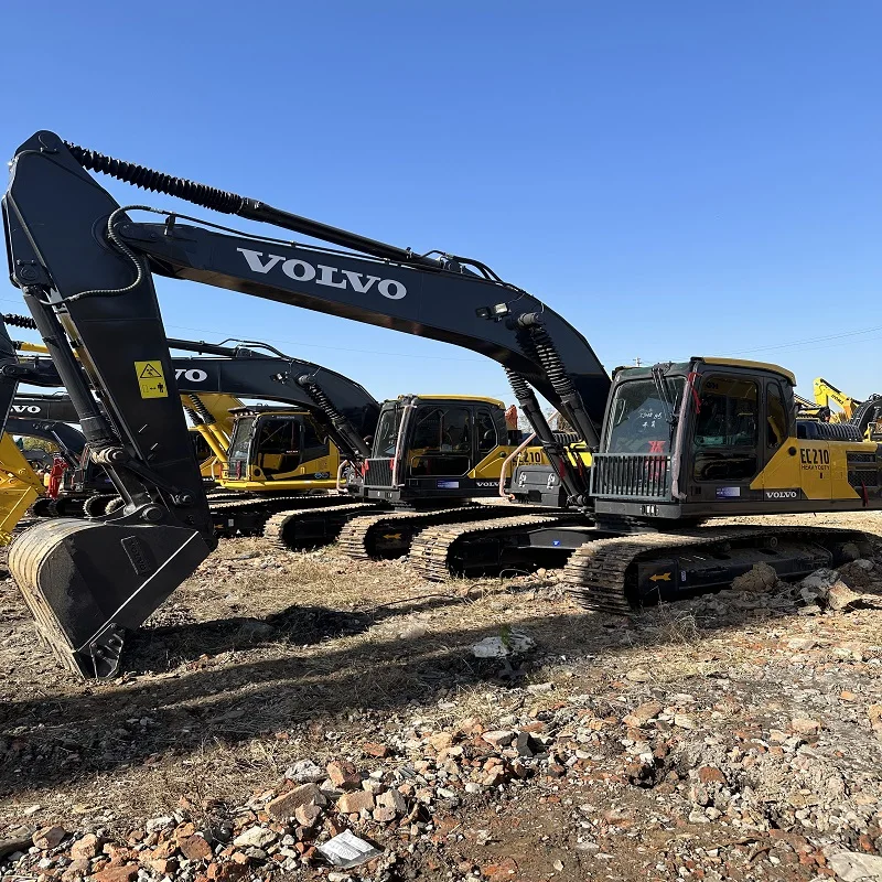 low Price Used Cheap Volvo heavy Hydraulic Pump Crawler 20 Ton Excavators volvo EC210 with EPA