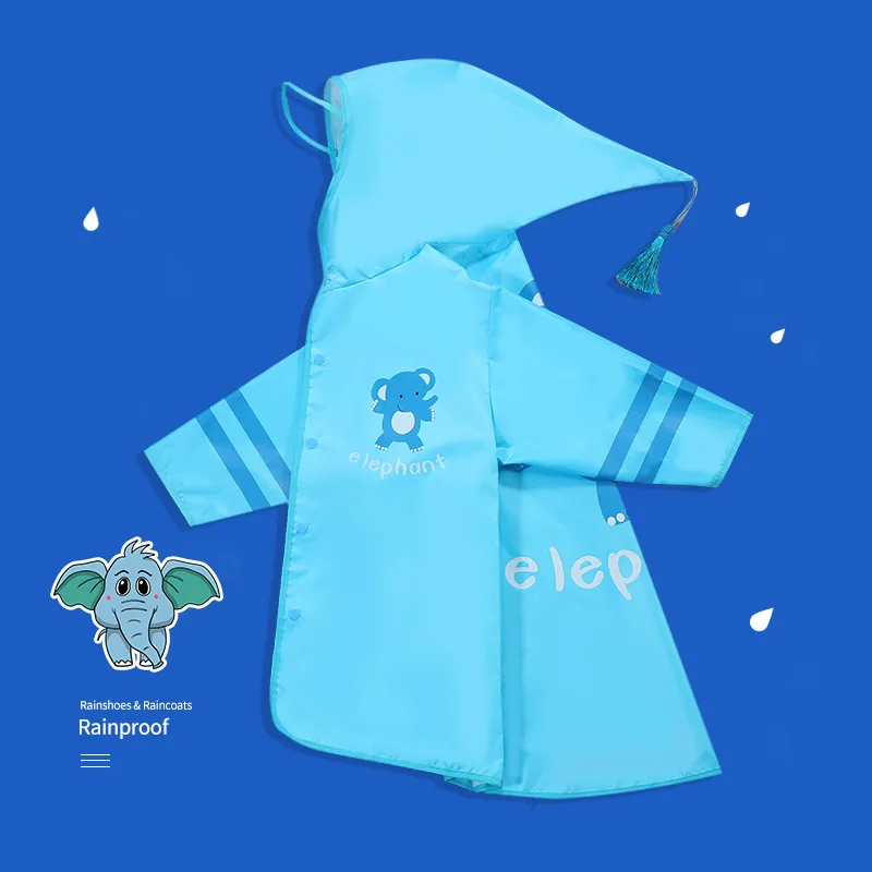 Kid Raincoat Eco Fabric  Waterproof Rain Wear for Children