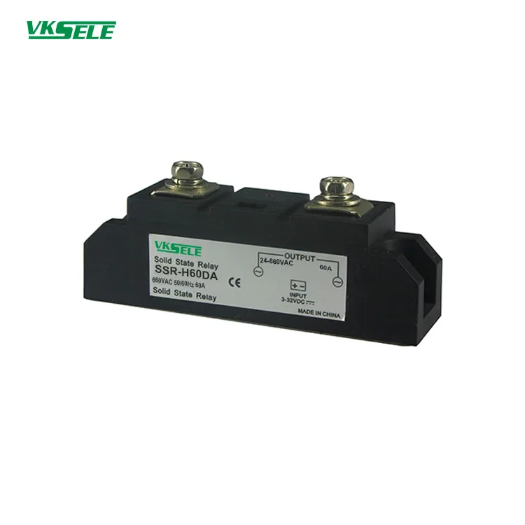  SSR-H60DA 60 amp 3 фазы 440V 660V 1200V AC твердотельное
