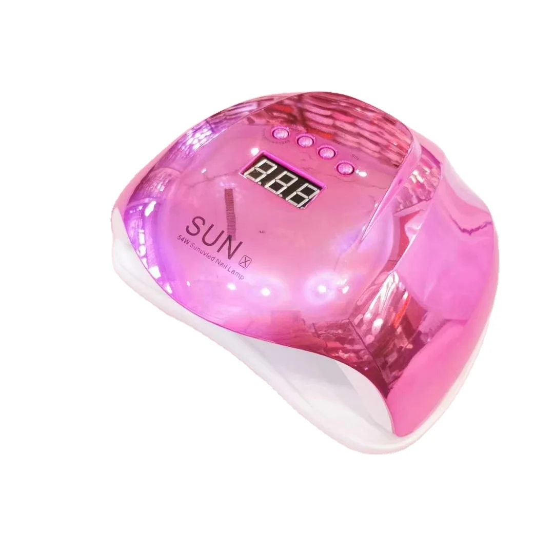 New Arrival Brilliant Colorful SUNX 54w UV Led Nail Polish Lamp for Curing Nail Gel