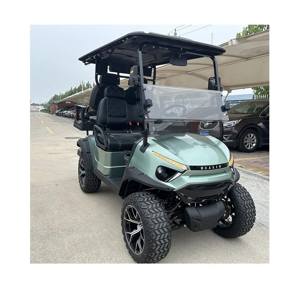 Wholesale Golf Carts 72v7kw Ac System Farm Used 4 Seater Golf Cart Car