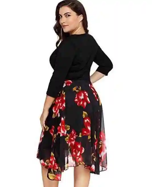 in stock good quality fashion plus size fat women clothes