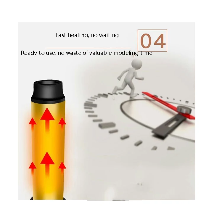 Adjustable Temperature LED Display DongGuang Factory  Sundi Hair Curler