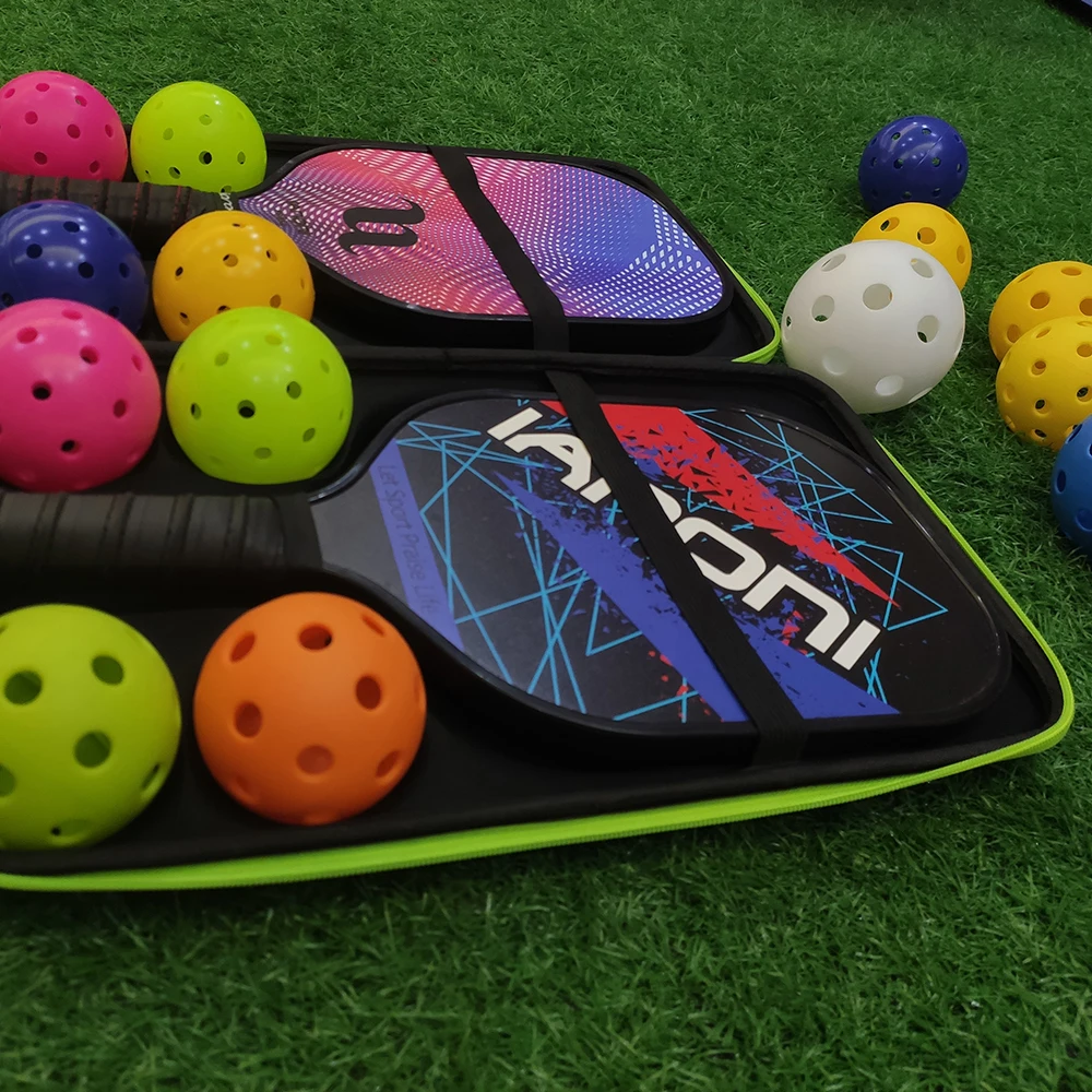 Caston пиклбол, оригинальный заводской пластиковый мяч, мяч для практики маринования, 26/40 отверстий, 74 мм, напольный мяч