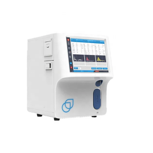 High quality automated open system human 3-part cell blood counter hematology analyzer